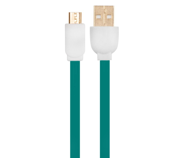 ARKAS USB-MICRO USB 3M Zielony - 1427011 - zdjęcie 3